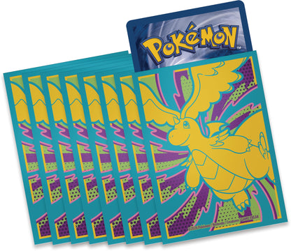 Pokémon-Sammelkartenspiel: Top-Trainer-Box Mega-Entwicklung – Erhabene Helden (1 Vollbild-Promokarte, 9 Boosterpacks & Premium-Zubehör)
