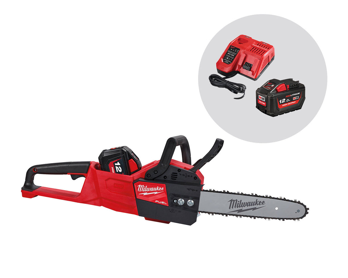 MILWAUKEE® M18 FUEL™ 30 cm Akku-Kettensägen-Set