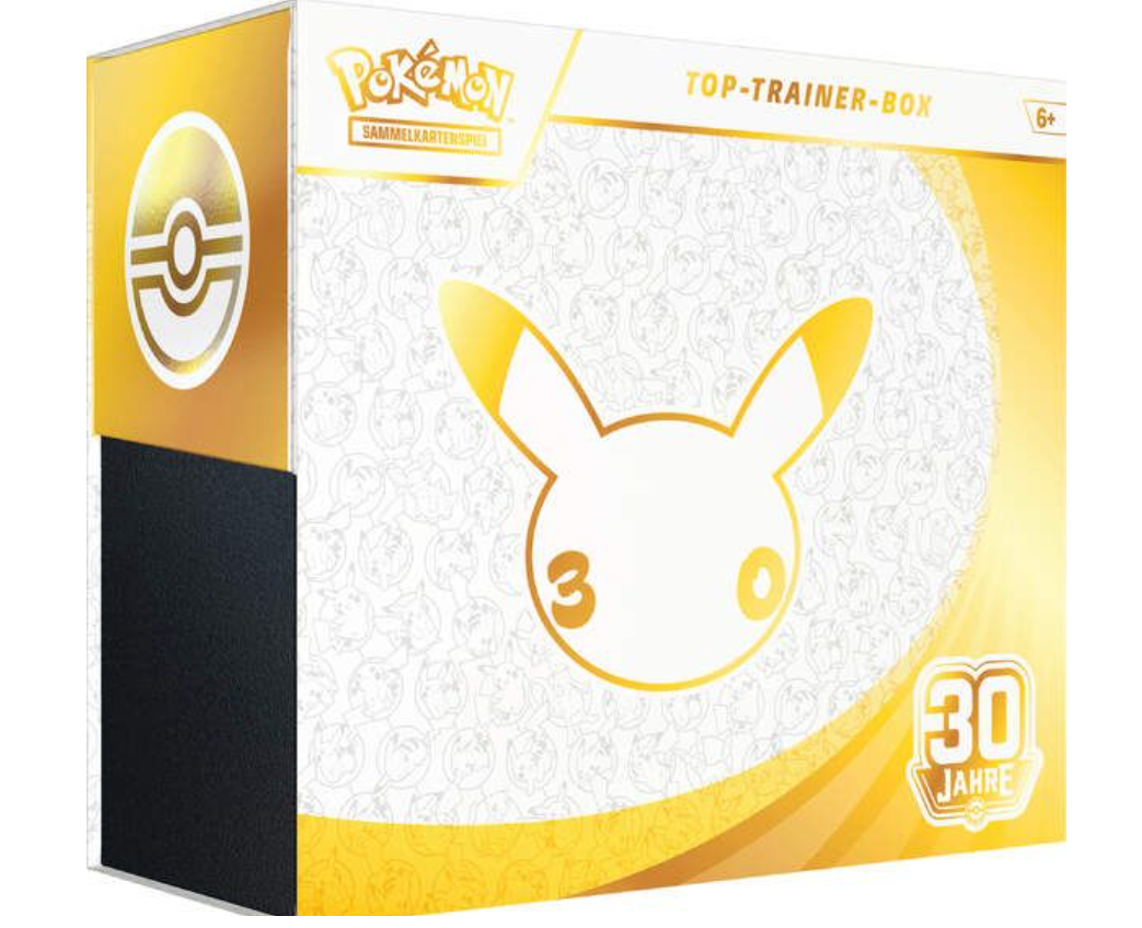 30 Jahre Jubiläum Pokémon Sammelkarten  – Pokémon Center Elite Trainer Box