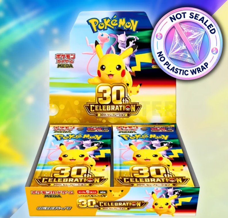 Pokémon MEGA – 30th CELEBRATION Booster Box Display (M6a) | Japanische Edition