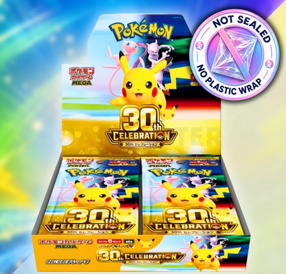 Pokémon MEGA – 30th CELEBRATION Booster Box Display (M6a) | Japanische Edition